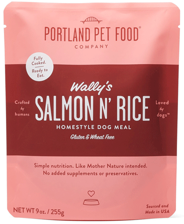 [PPF862267] *PORTLAND PET FOOD Salmon 'N Rice Meal Pouch 9oz 8pk