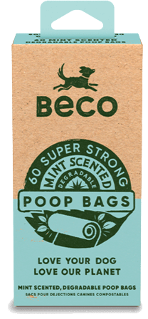 [BEC75475] BECO Mint Scented Poop Bags 60ct