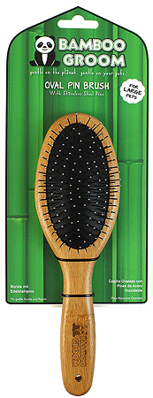 [PAW16801] ALCOTT Bamboo Groom Pin Brush Pin Brush L