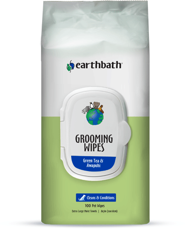 [EB02223] EARTHBATH Grooming Wipes Green Tea & Awapuhi 100ct