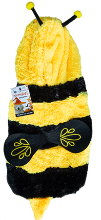 [PFH89223] *PET FACTORY Halloween Costume - Bumble Bee - 12pc Clip Strip