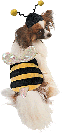[FPH10491 M/L] *FASHION PET Halloween Costume Bumble Bee M/L
