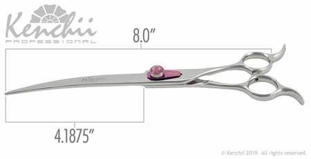 [KEFL8C] KENCHII Flipper 8.0" Curved Shear