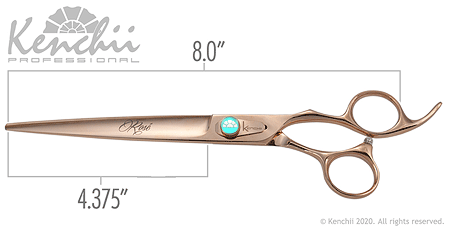 [KERO8] KENCHII Rosé 8.0" Straight Shear