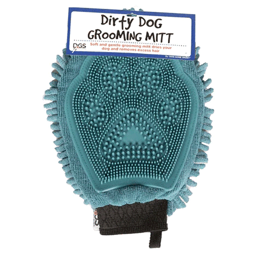 [DGS01897] DGS Dirty Dog Grooming Mitt Pacific Blue