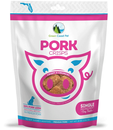 [GCP92838] *GREEN COAST Pork Crisps 8oz EXP 12/23