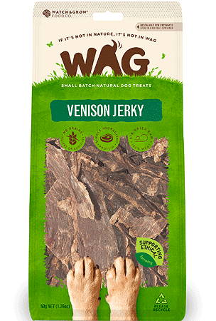 [WAG00441] *WAG Venison Jerky Bag 50g