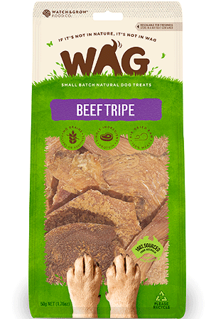 [WAG00443] *WAG Beef Tripe Bag 50g