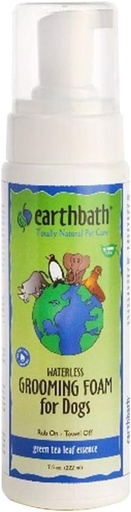 [EB02805] *EARTHBATH Waterless Shed Control Foam for Dogs Green Tea 8oz