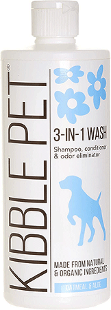[KP00617] KIBBLE PET Oatmeal/Aloe 3-in-1 Shampoo/Conditioner/Odor Eliminator 13.5oz