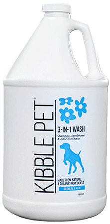 [KP00681] KIBBLE PET Oatmeal/Aloe 3-in-1 Shampoo/Conditioner/Odor Eliminator Gallon