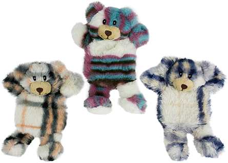 [MP44236] MULTIPET Minipet Plush Berman Bear 7" assorted