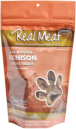 [RMC00820] REAL MEAT Treats Venison 12oz