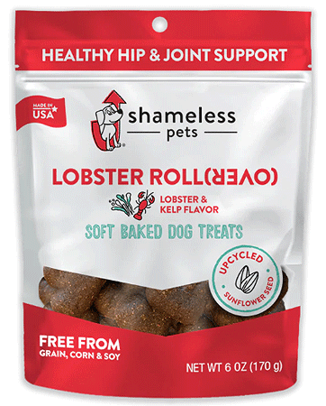 [SHP00134] SHAMELESS PETS Soft Baked Dog Treats Lobster Rollover 6oz