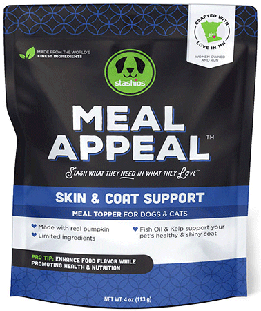 [STA00775] STASHIOS Meal Appeal Skin & Coat Support 4oz