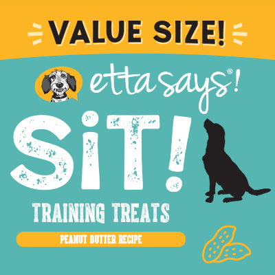 [TP00589] ETTA SAYS SIT! Training Treats Peanut Butter 16oz