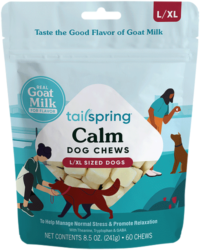 [TS00609] *TAILSPRING Functional Dog Chews Calm L/XL 8.5oz