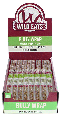 [WE70908] WILD EATS PDQ Bully Wrap 11" 24ct