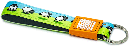 [MAX02273] MAX&MOLLY Key Ring Black Sheep