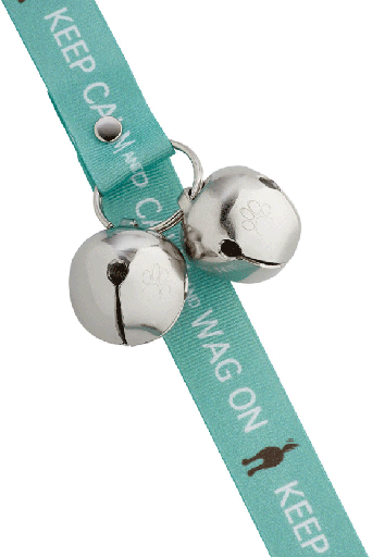 [POB94679] POOCHIE BELLS Classic Doggie Dialogue - Keep Calm and Wag On
