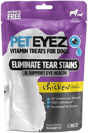 [PEZ54819] PET EYEZ Vitamin Treats for Dogs Freeze Dried Chicken 1oz