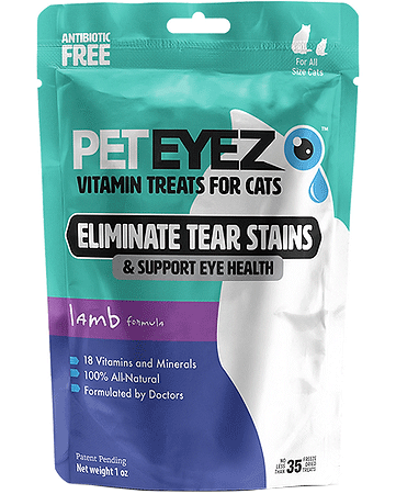 [PEZ35142] PET EYEZ Vitamin Treats for Cats Freeze Dried Lamb 1oz