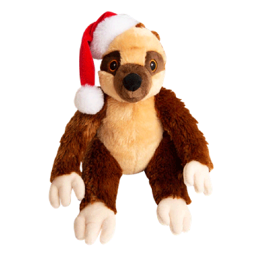 [SNGH96329] SNUGAROOZ Holiday Sasha Claus The Sloth 11"
