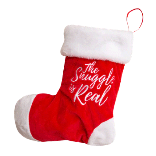 [SNGH96338] *SNUGAROOZ Holiday Hide & Squeak Stocking 12"