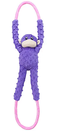 [ZP01805] ZIPPYPAWS RopeTugz Monkey Purple