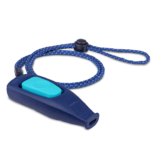 [COA41110] COACHI Whizzclick Dog Clicker Navy Blue