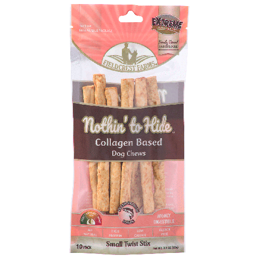 [FF63344] NOTHIN' TO HIDE Twist Stix Salmon 10pk