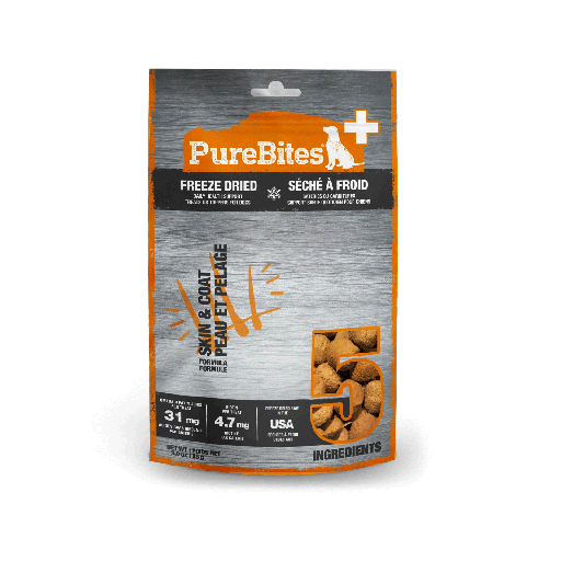 [PB00322] *PURE BITES+ Freeze Dried Skin & Coat 3oz