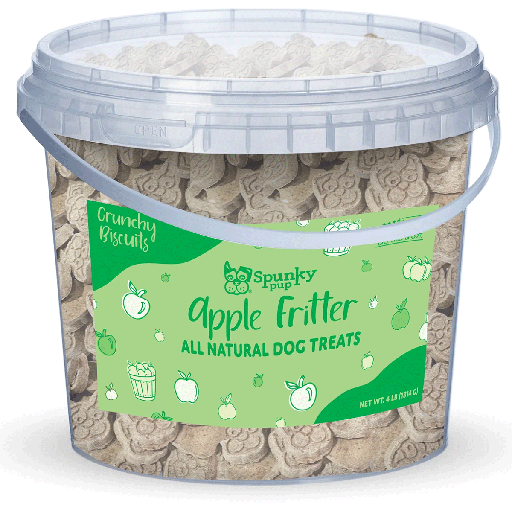 [SKP12043] *SPUNKY PUP Bucket Of Biscuits Apple Fritter 4lb