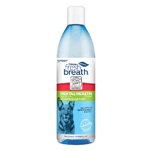 [TC00186] TROPICLEAN FreshBreath Dental Health Solution+ Digestive Support Dogs 16oz