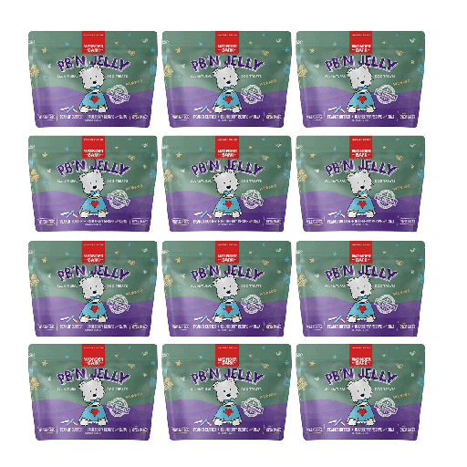 [WBS07691] WONDER BARK PB 'N Jelly Trials 12ct