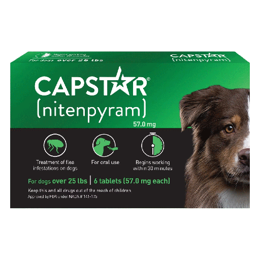 [SRG03338] CAPSTAR Flea Tabs Dog Over 25lbs
