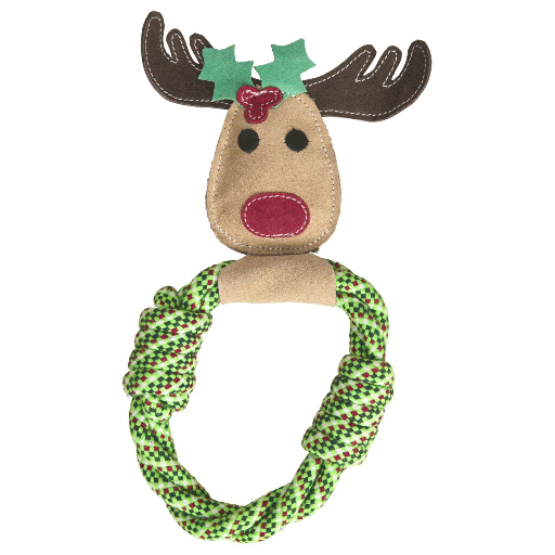 [EH54936] ETHICAL/SPOT Holiday Dura-Fuse Reindeer 11"