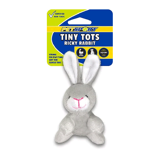 [PS20453] PETSPORT Tiny Tots Barn Buddy Ricky Rabbit 3"