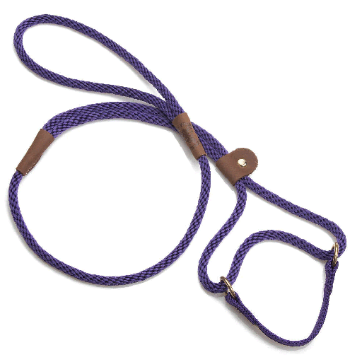 [MEN012 PURPLE] MENDOTA Dog Walker 3/8" x 6' Purple