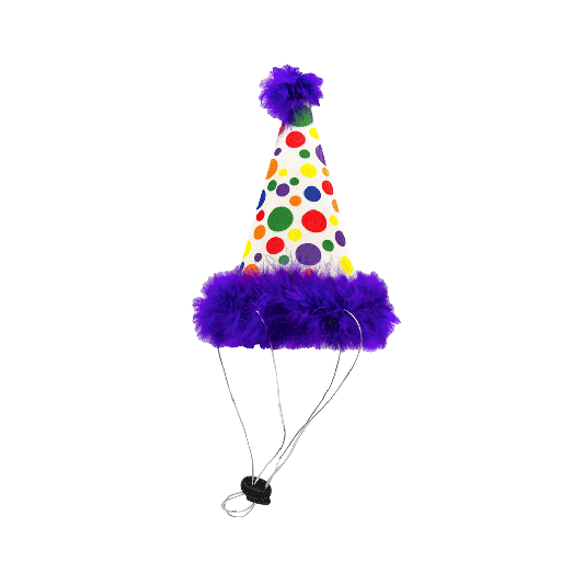 [HK55012] HUXLEY & KENT Party Hat Happy Barkday S