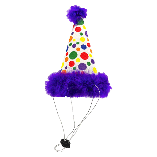 [HK55013] HUXLEY & KENT Party Hat Happy Barkday L