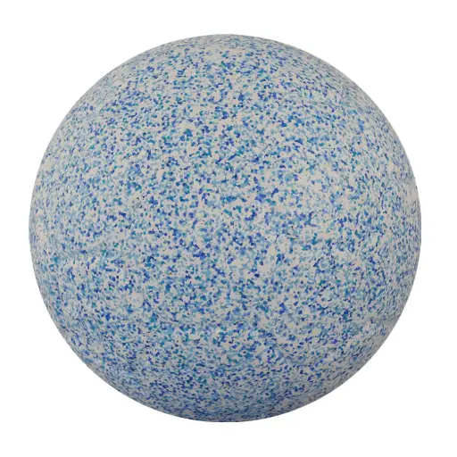 [JP82108] JOLLYPET Soccer Ball 8" Tri-Blue Sprinkle L