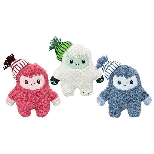 [MPH17103] MULTIPET Holiday Fleece Yeti 8"