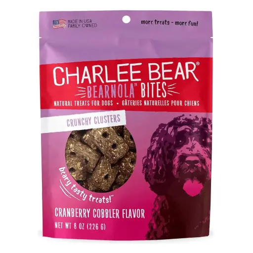 [CB00847] CHARLEE BEAR Bearnola Bites Cranberry Cobbler 8oz