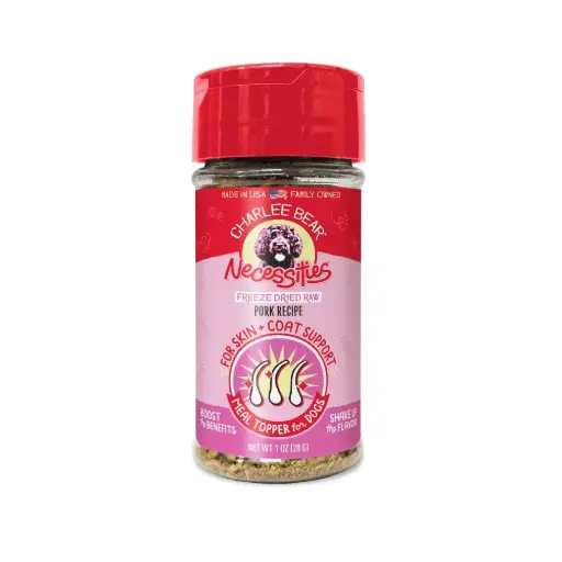 [CB00945] CHARLEE BEAR Necessities Pork Recipe Skin/Coat Support 1oz