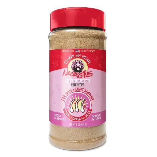 [CB00950] CHARLEE BEAR Necessities Pork Recipe Skin/Coat Support 5oz