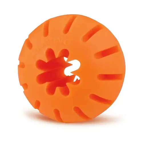 [APP52322] AMAZING PET Sparky Ball Orange 2 1/2" 