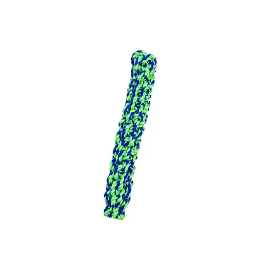 [APP56242] AMAZING PET Rope Retriever 7.5" Blue/Green