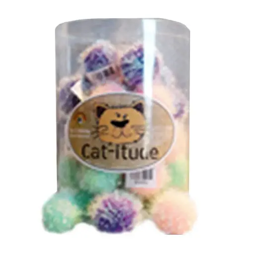 [APP70058] AMAZING PET Iridescent Sparkle Ball 7 piece tub