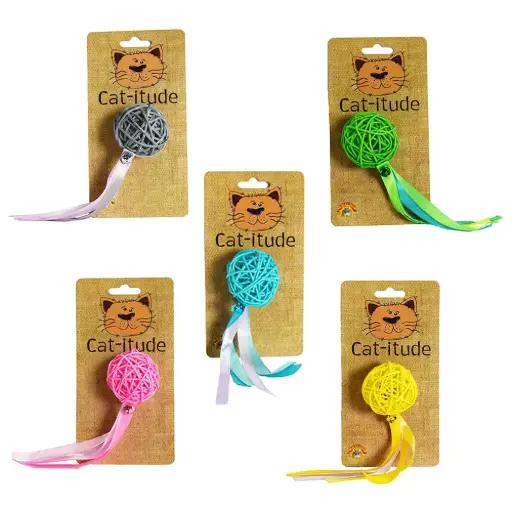 [APP70070] AMAZING PET Rattan Comet Ball